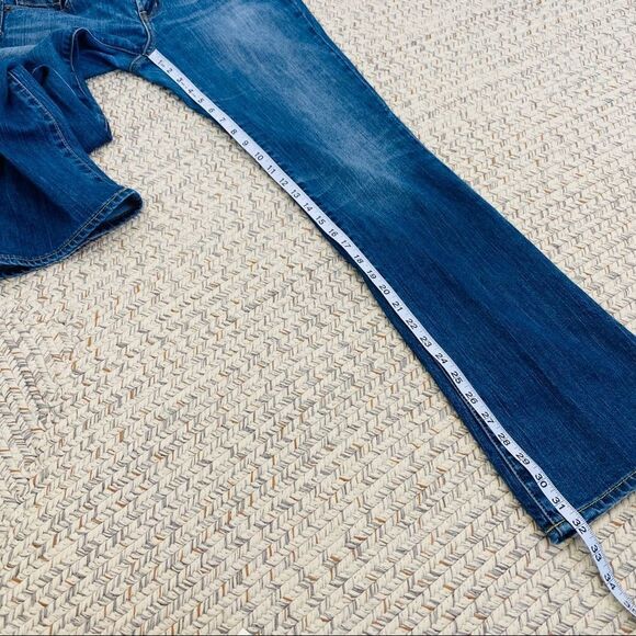 Express X2 w10 slim size 6 long jeans - Picture 5 of 7